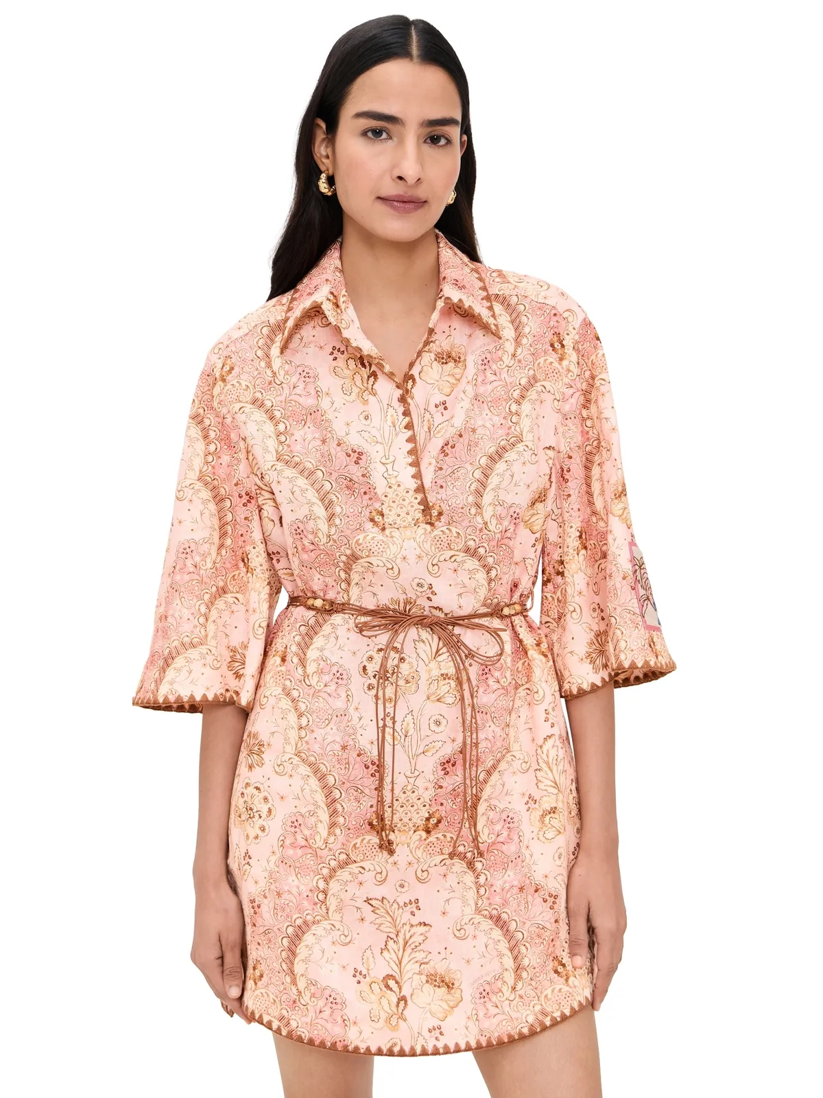 Zimmermann Daylight Tunic Mini Damask Rose - 画像1