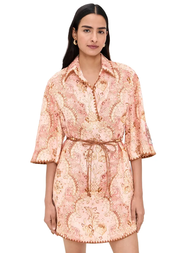 Zimmermann Zimmermann Daylight Tunic Mini Damask Roseの商品画像