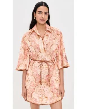 Zimmermann Daylight Tunic Mini Damask Rose - サムネイル2