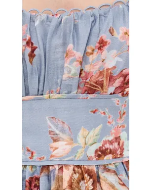 Zimmermann Awaken ピクニックドレス Chambray Floral - サムネイル6