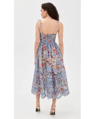 Zimmermann Awaken ピクニックドレス Chambray Floral - サムネイル3
