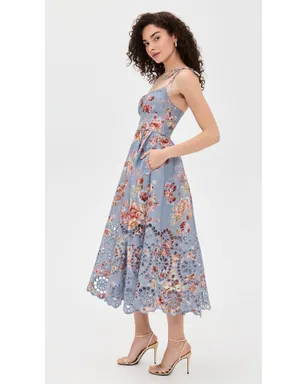 Zimmermann Awaken ピクニックドレス Chambray Floral - サムネイル4