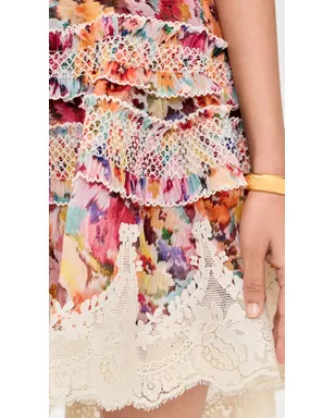 Zimmermann ルナ シャーリング ランタン ドレス マルチフローラル - サムネイル6