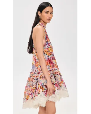 Zimmermann ルナ シャーリング ランタン ドレス マルチフローラル - サムネイル4
