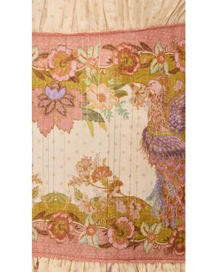 Zimmermann Indra ミニドレス チャートリューズ花柄 - サムネイル6