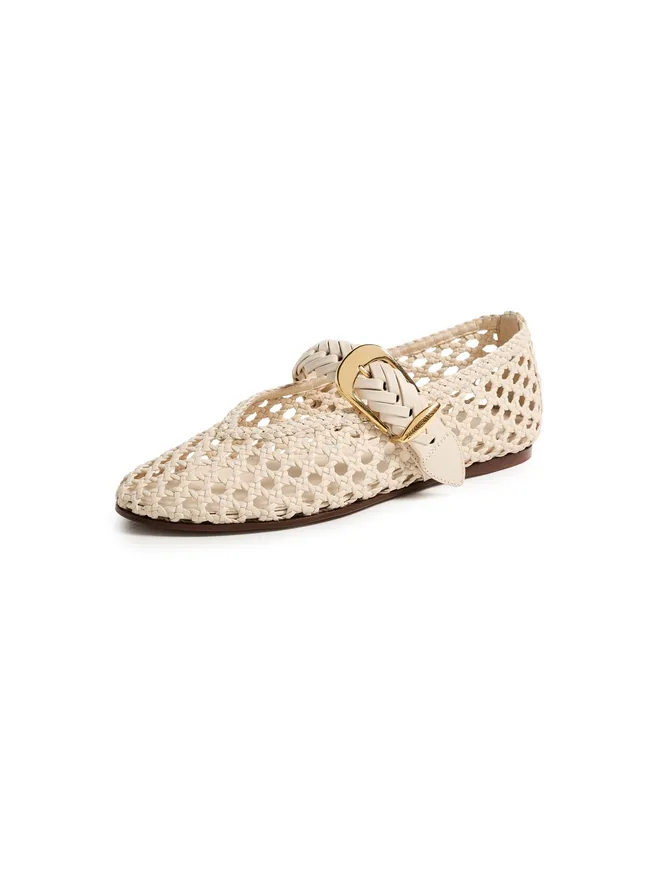 Zimmermann Zimmermann アルケミー バレリーナフラット ミルクの商品画像