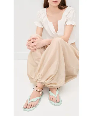 Zimmermann シーフォーム トングサンダル - サムネイル4