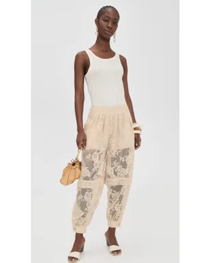 Zimmermann ルナ レース バルーンパンツ クリーム - サムネイル5