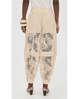 Zimmermann ルナ レース バルーンパンツ クリーム - サムネイル3