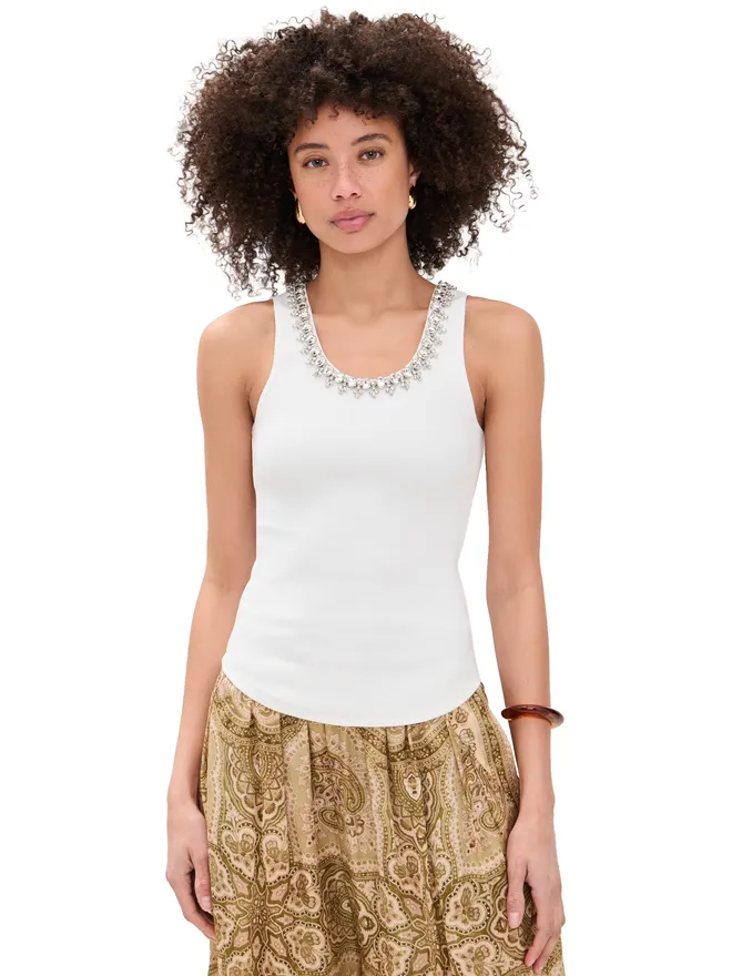 Zimmermann Zimmermann エンベリッシュド タンクトップの商品画像