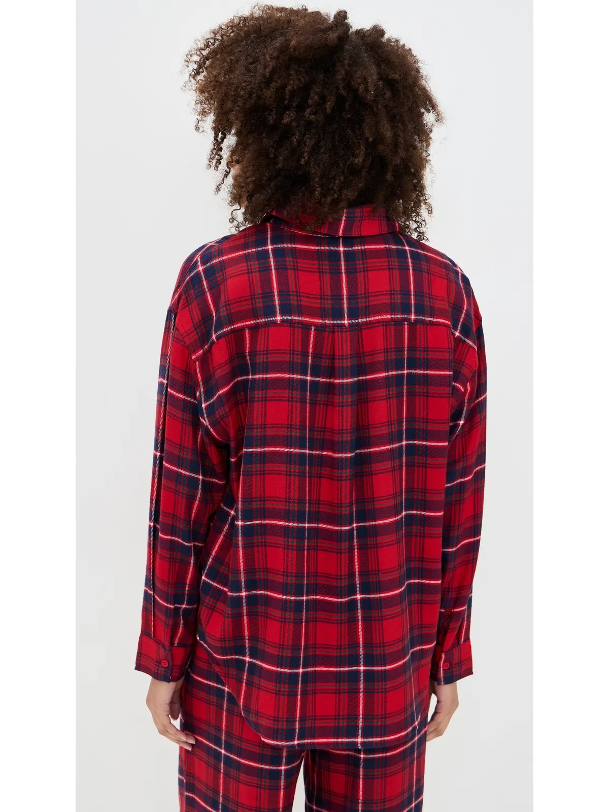 Z Supply River Plaid Button Up Haute Red - 画像3