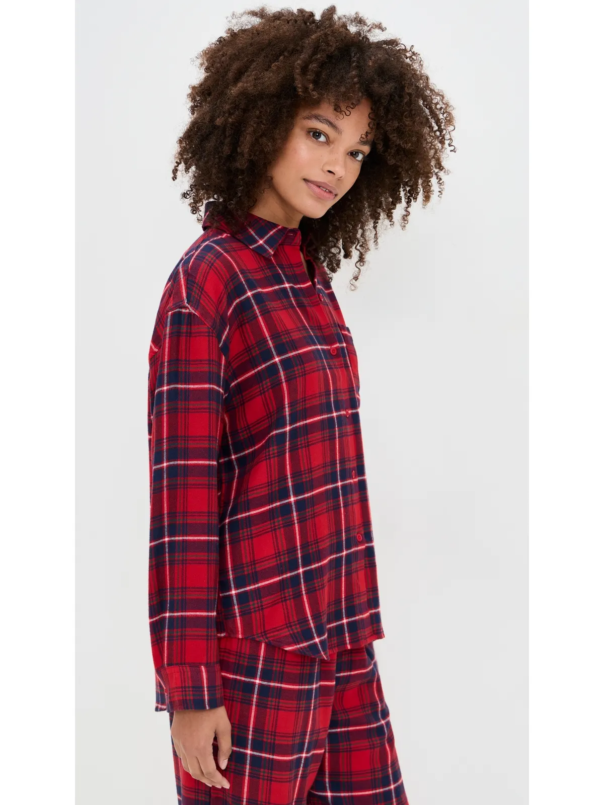 Z Supply River Plaid Button Up Haute Red - 画像4