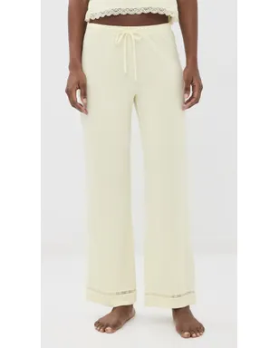 Z Supply So Sweet Crochet Pants Pineapple - サムネイル2