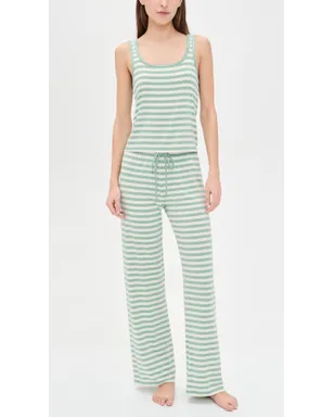 Z Supply So Sweet Stripe Pants クリスタルグリーン - サムネイル5