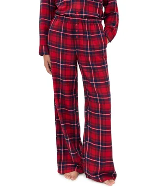 Z Supply Hangout Plaid Pants - サムネイル1