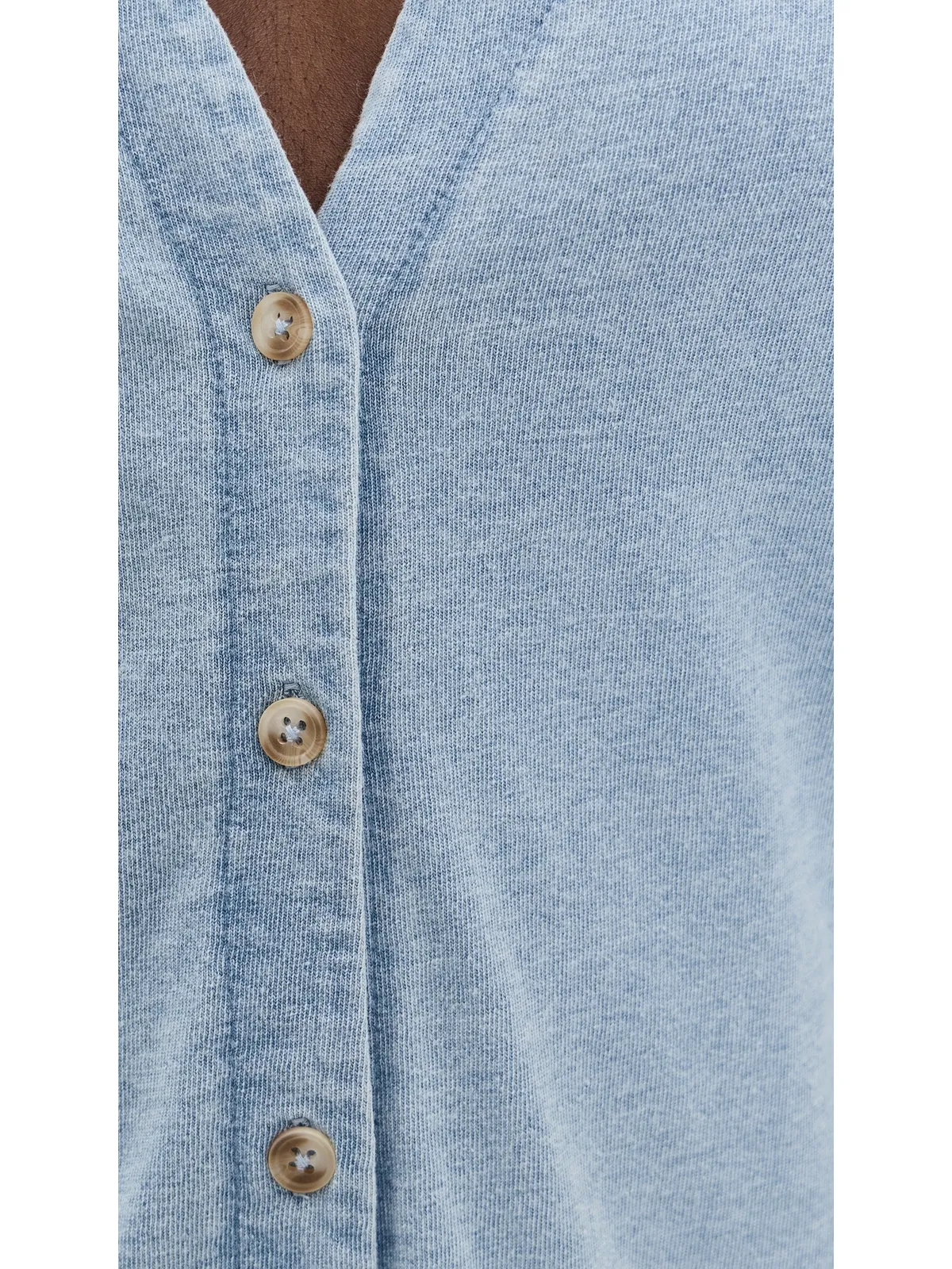 Z Supply Solace Denim Dress Solace デニムドレス（オーシャンエア インディゴ） - 画像6