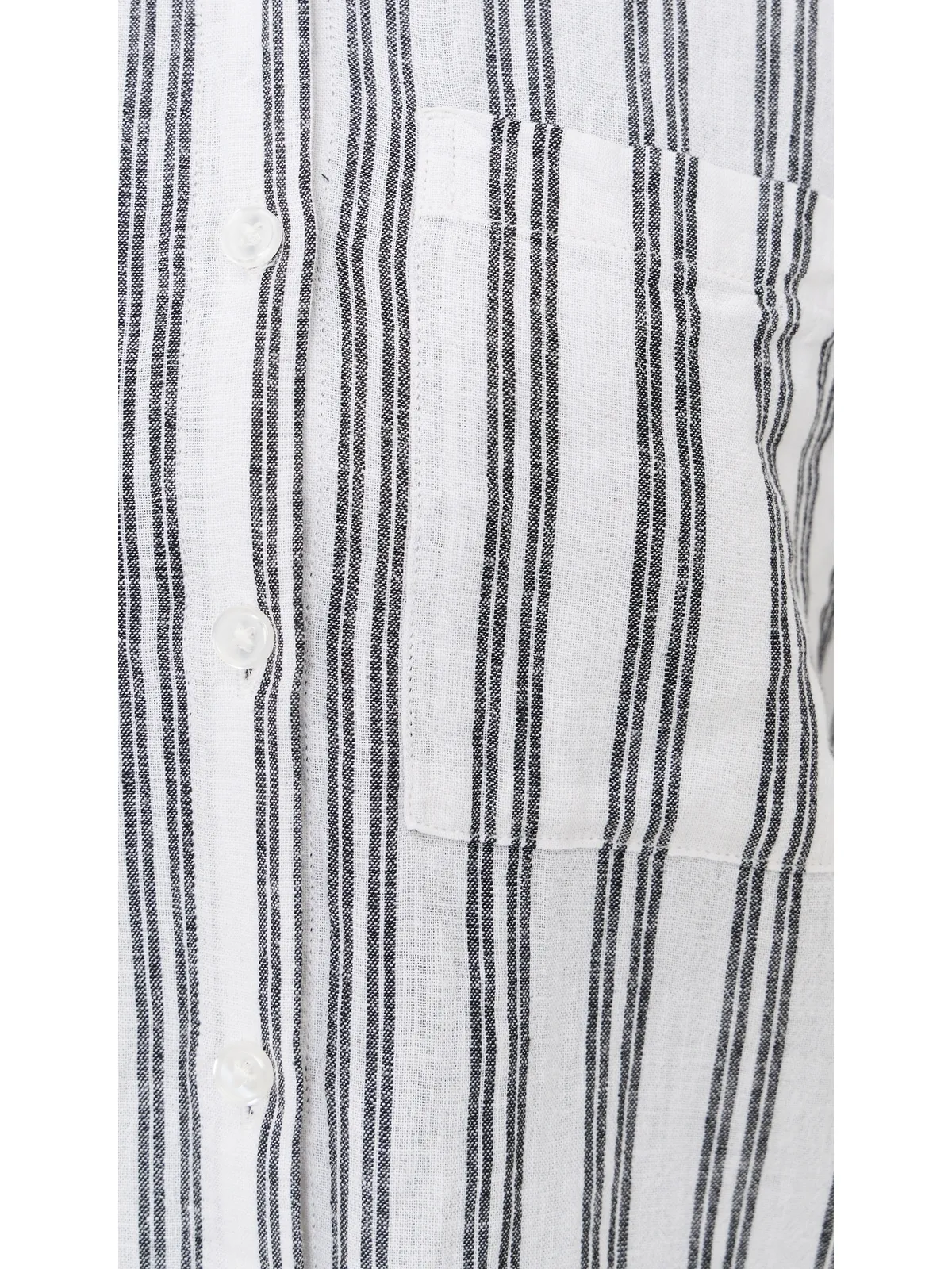 Z Supply Perfect Stripe ボタンアップシャツ - 画像6