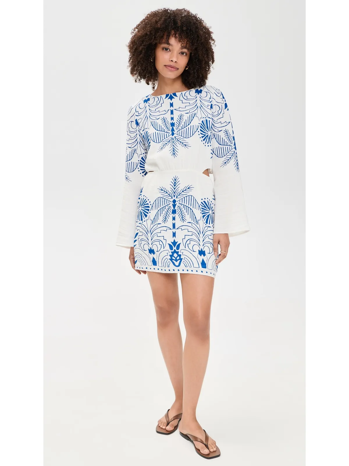 Z Supply Tahina Palm Dress Nautical - 画像5