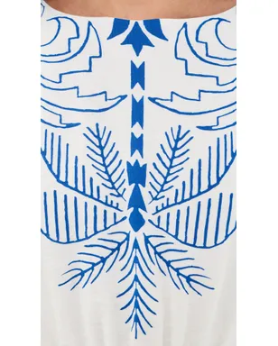 Z Supply Tahina Palm Dress Nautical - サムネイル6