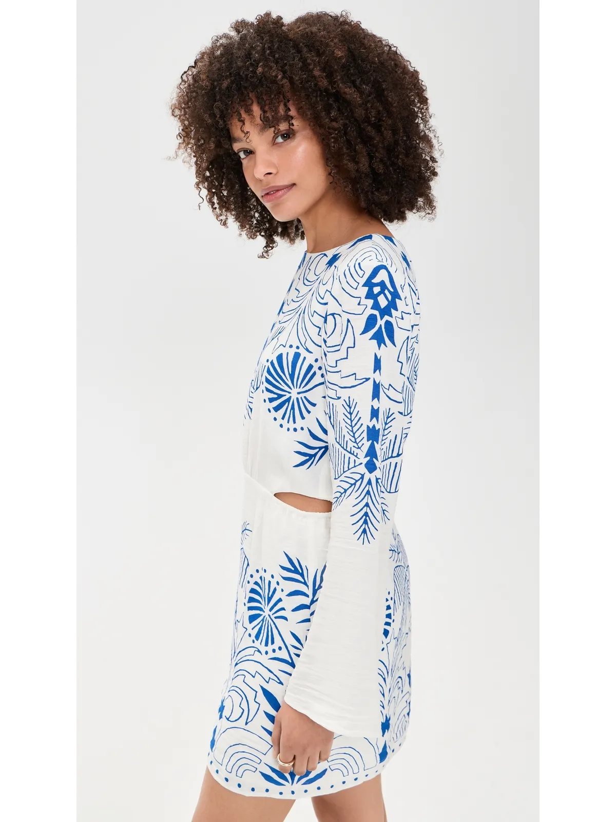 Z Supply Tahina Palm Dress Nautical - 画像4
