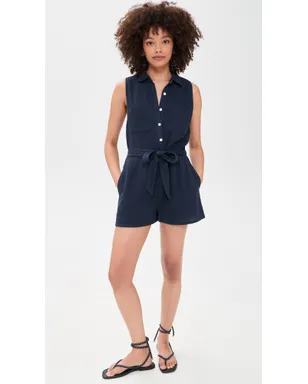 Z Supply New Light Romper Eclipse - サムネイル5