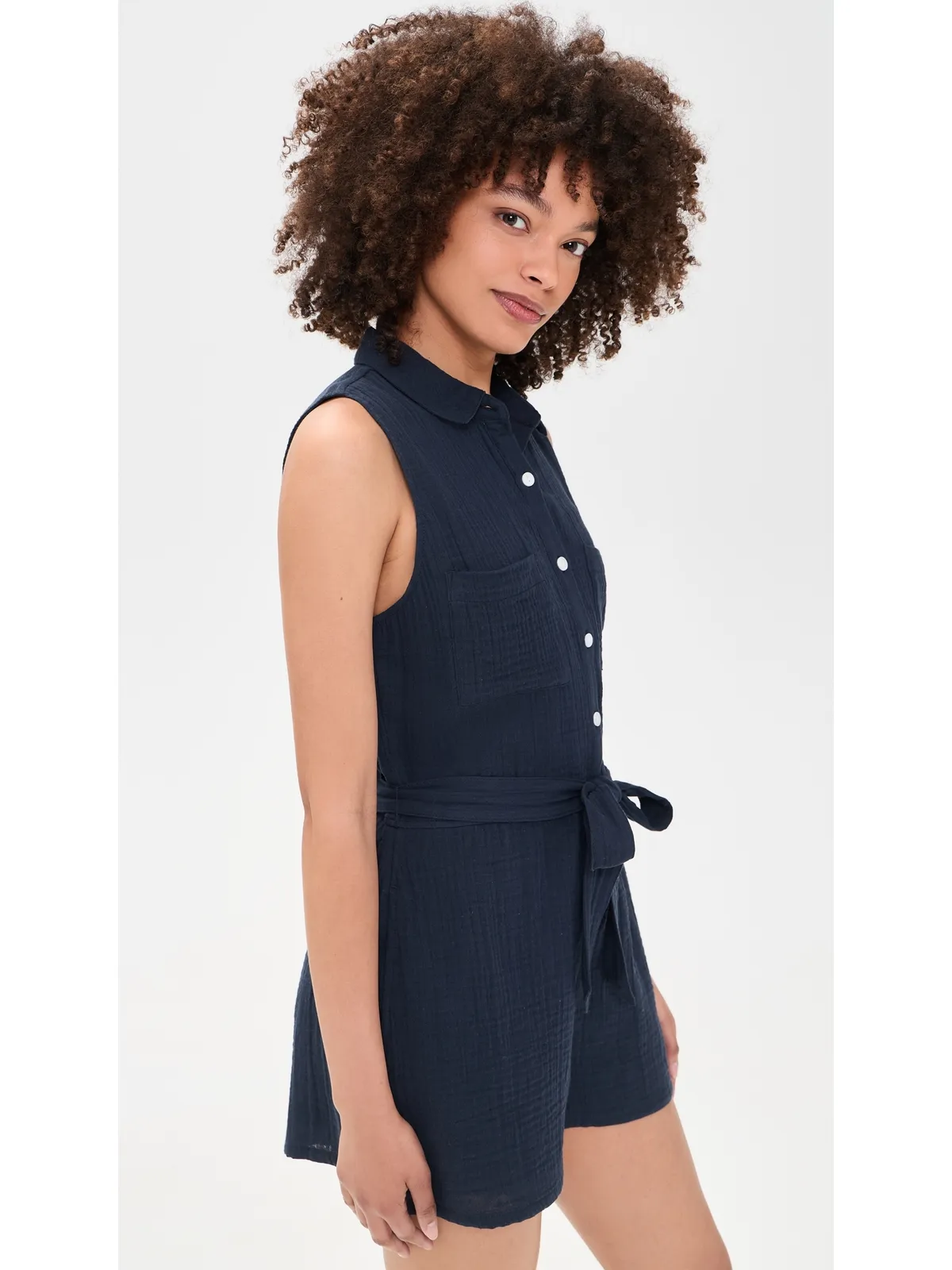 Z Supply New Light Romper Eclipse - 画像4