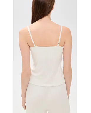 Z Supply Lynn Pointelle Camisole Top - サムネイル3