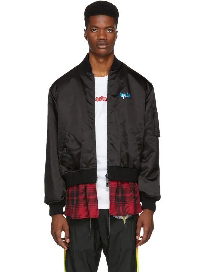 Marcelo Burlon County of Milan Marcelo Burlon County of Milan Cupido ボンバー ジャケットの商品画像