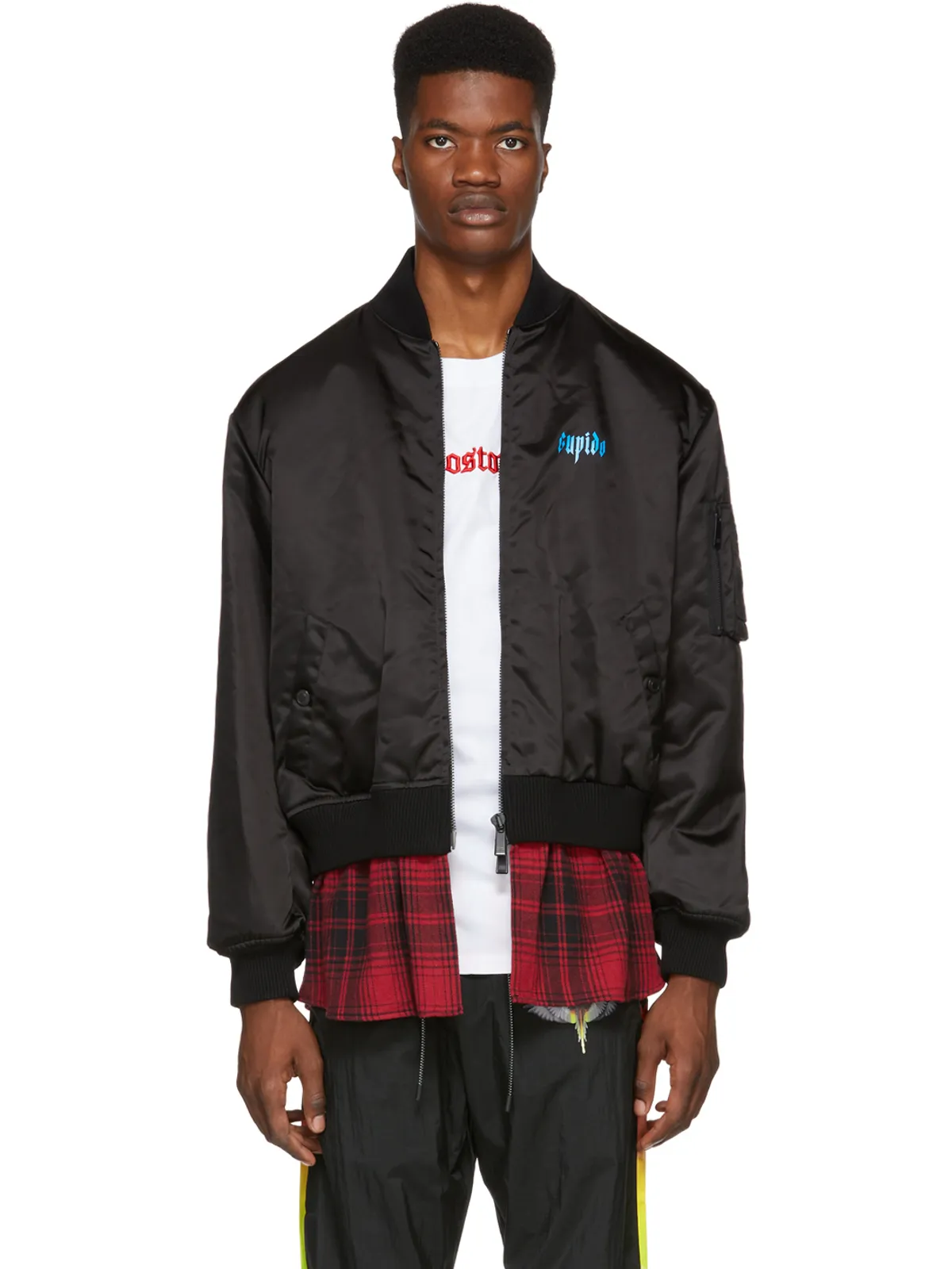 Marcelo Burlon County of Milan Cupido ボンバー ジャケット - 画像1