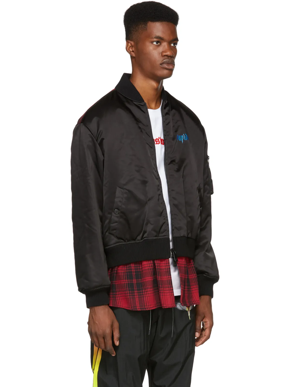Marcelo Burlon County of Milan Cupido ボンバー ジャケット - 画像2