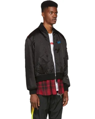 Marcelo Burlon County of Milan Cupido ボンバー ジャケット - サムネイル2