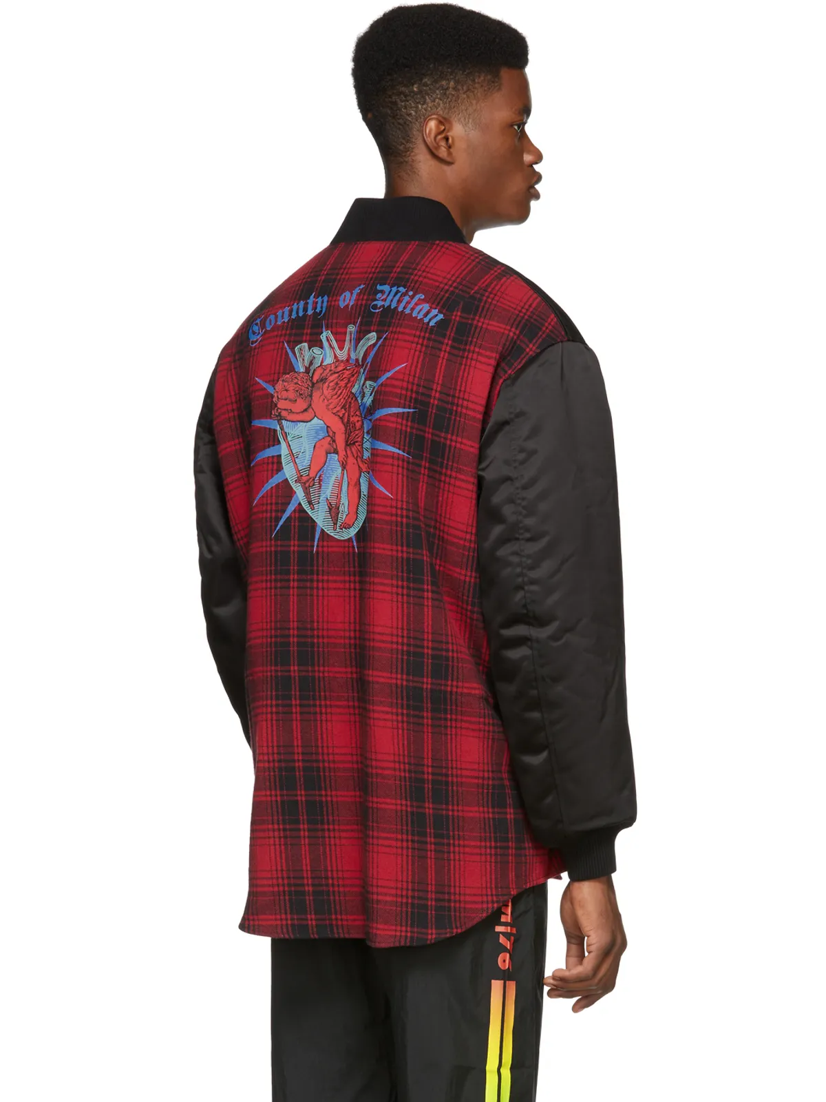 Marcelo Burlon County of Milan Cupido ボンバー ジャケット - 画像3