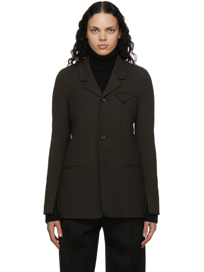 Bottega Veneta Bottega Veneta ウール ツイル ブレザーの商品画像