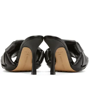 Bottega Veneta イントレチャート Lido ヒール サンダル - サムネイル4