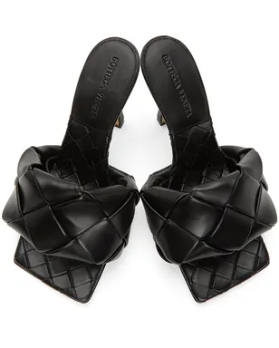 Bottega Veneta イントレチャート Lido ヒール サンダル - サムネイル5