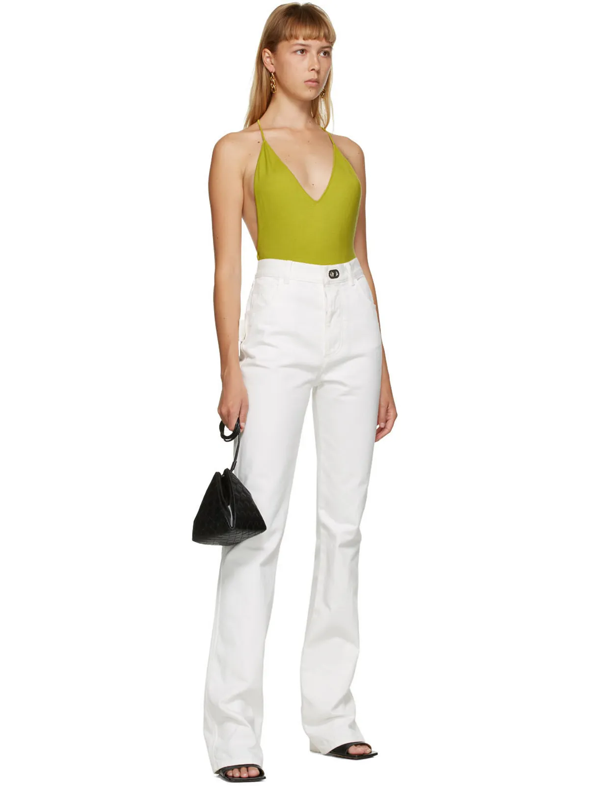 Bottega Veneta カシミア ボディスーツ - 画像5