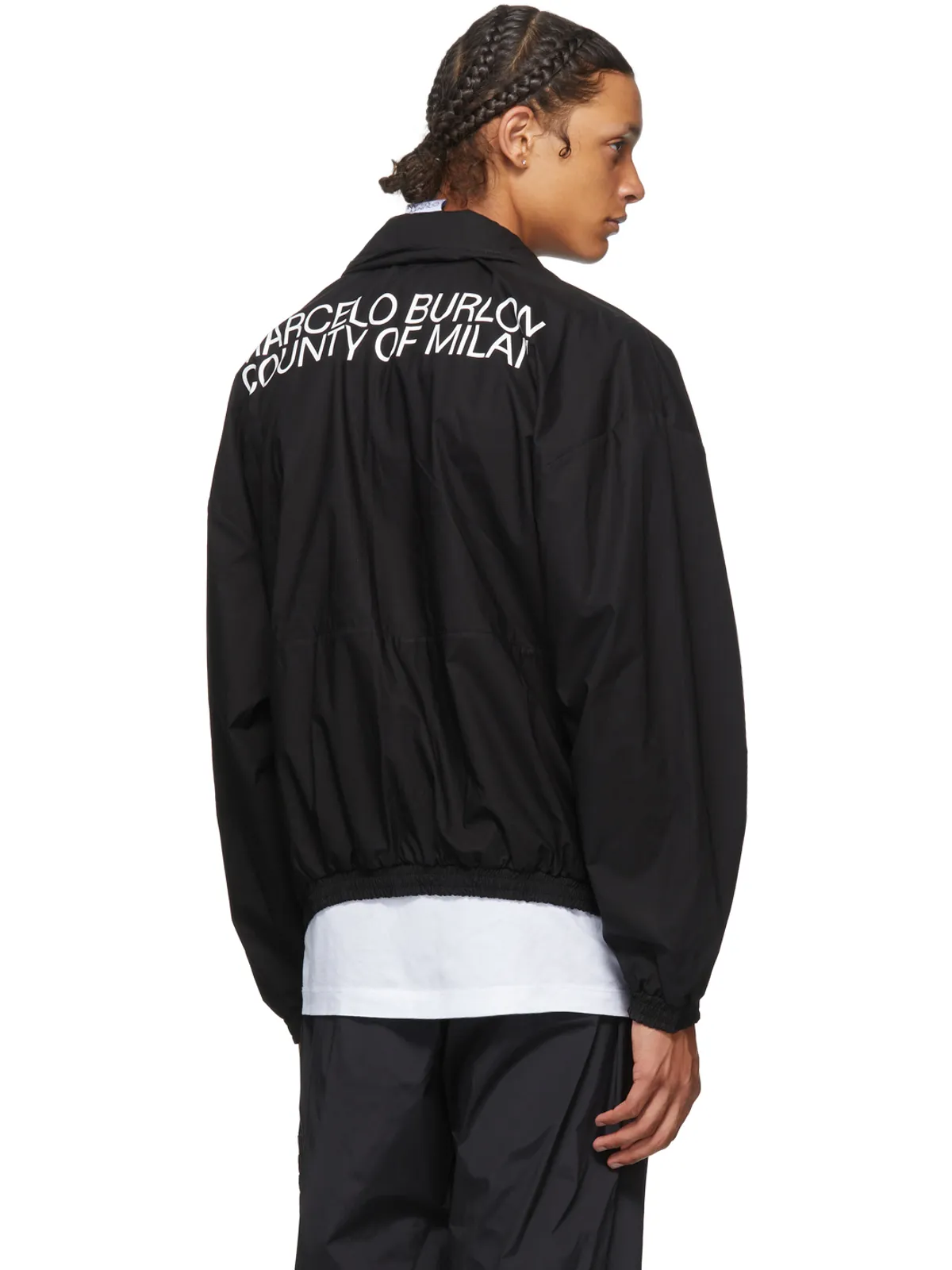 Marcelo Burlon County of Milan ロゴ テック トラック ジャケット - 画像3