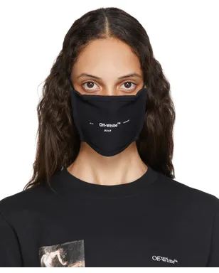 OFF-WHITE ロゴ マスク - サムネイル1