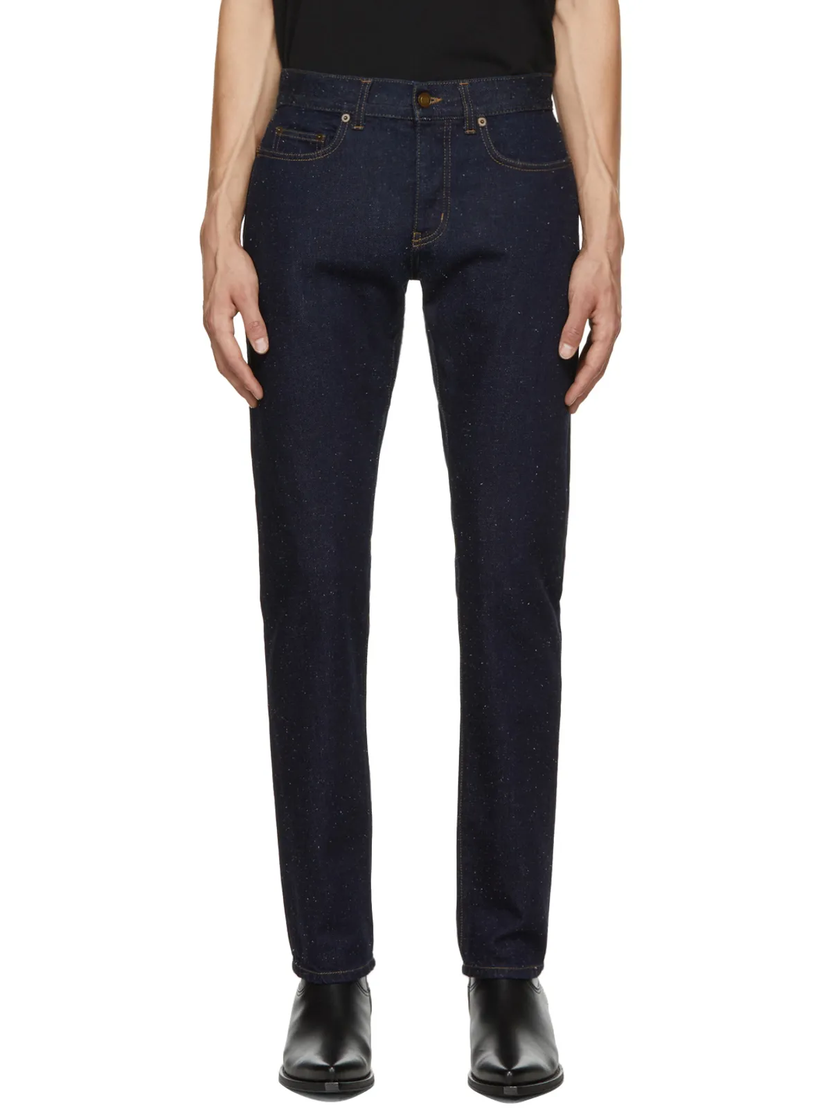 Saint Laurent Speckled Etienne ジーンズ - 画像1