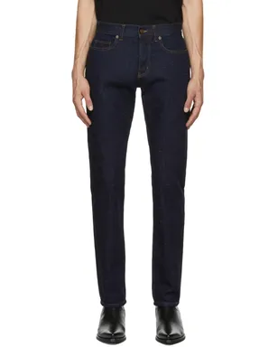 Saint Laurent Speckled Etienne ジーンズ - サムネイル1