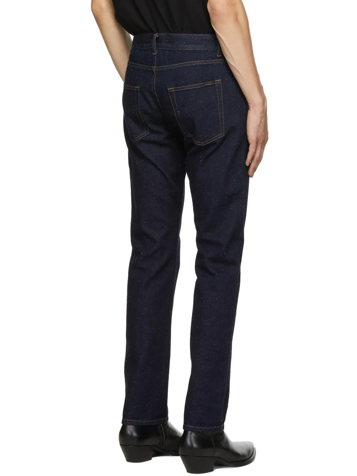 Saint Laurent Speckled Etienne ジーンズ - 画像3