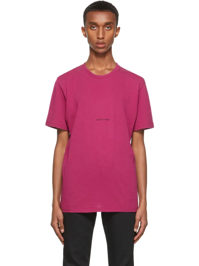 Saint Laurent Saint Laurent Rive Gauche ロゴ T シャツの商品画像