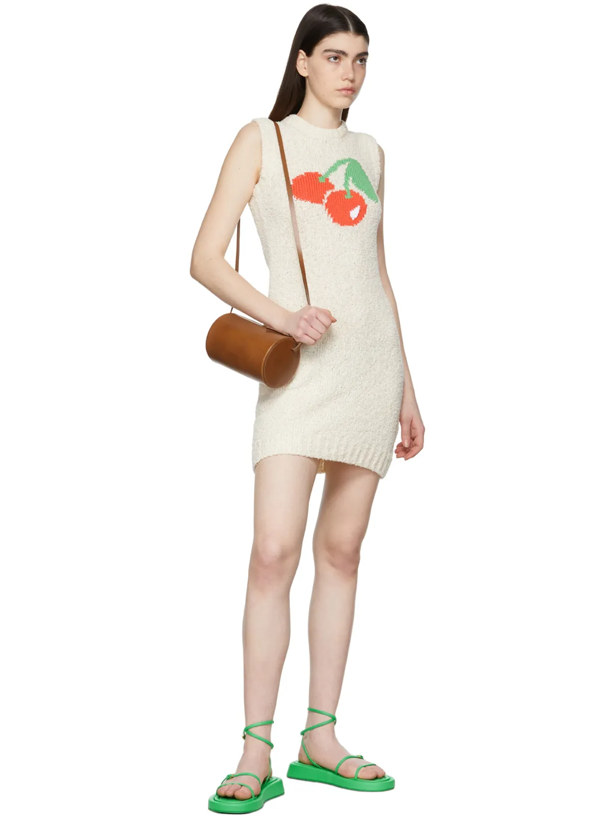 Sportmax ウェッジ フラットサンダル - 画像5