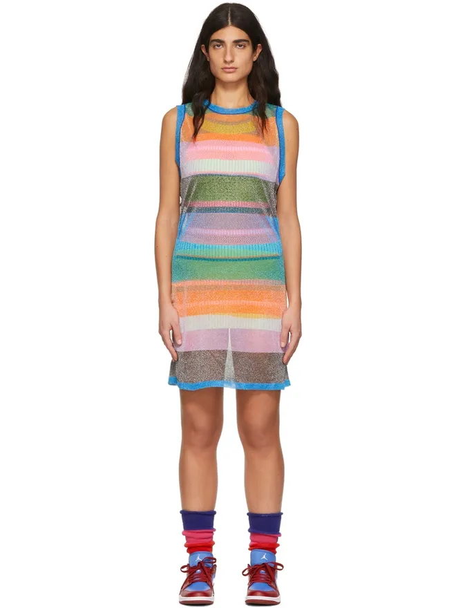 AGR AGR ポリエステル ミニワンピースの商品画像