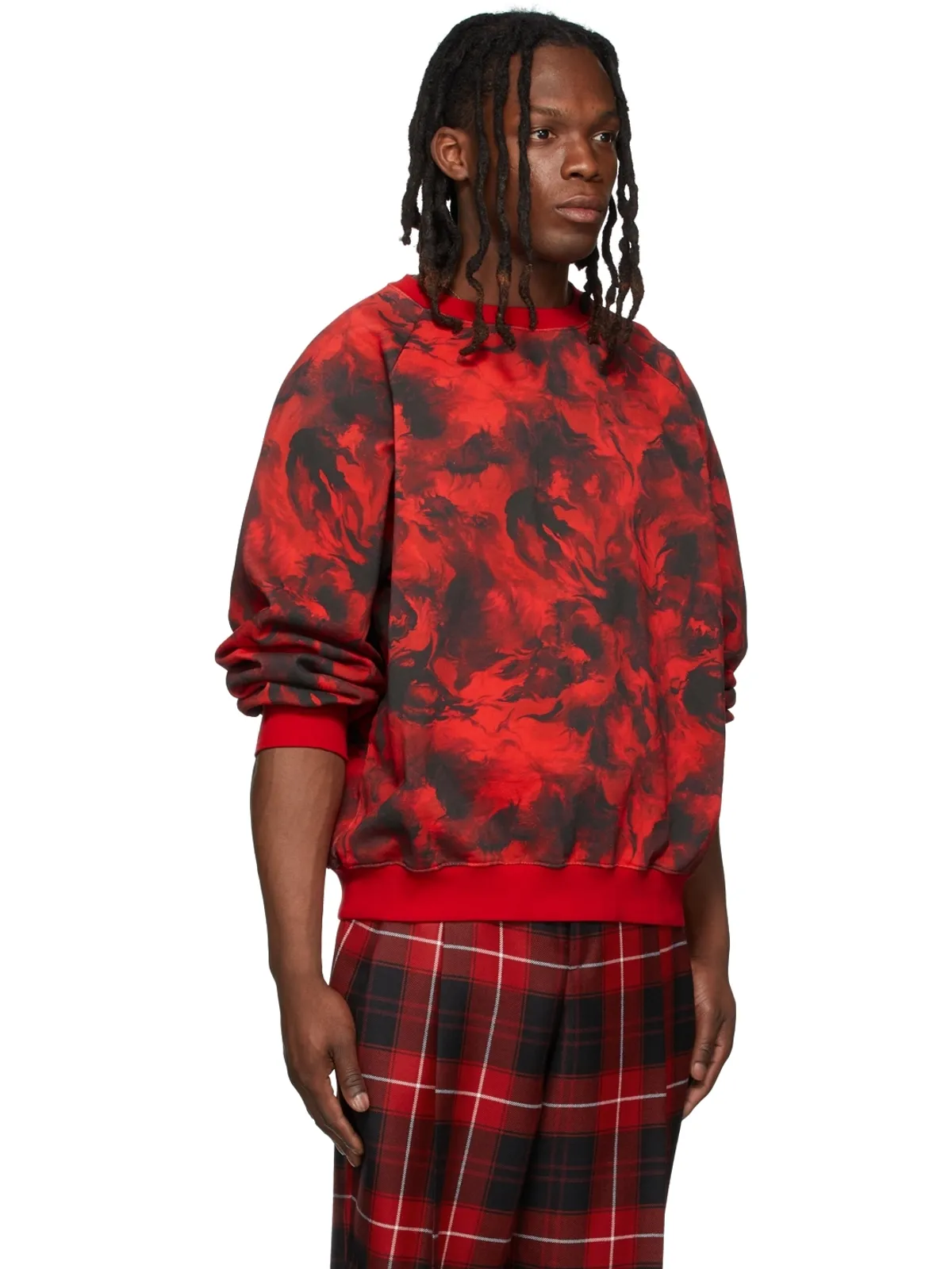 LU'U DAN SSENSE限定 Rose Burst スウェットシャツ - 画像2
