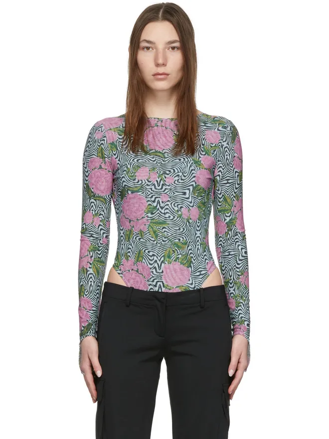 Maisie Wilen Maisie Wilen SSENSE限定 ボディスーツの商品画像