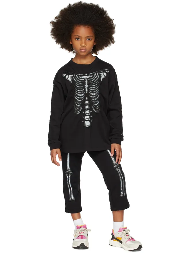 doublet doublet キッズ｜SSENSE限定 Skull 長袖Tシャツの商品画像