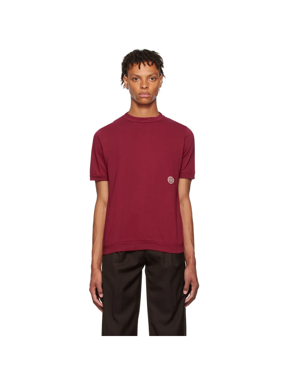 Lukhanyo Mdingi コットン Tシャツ - 画像1