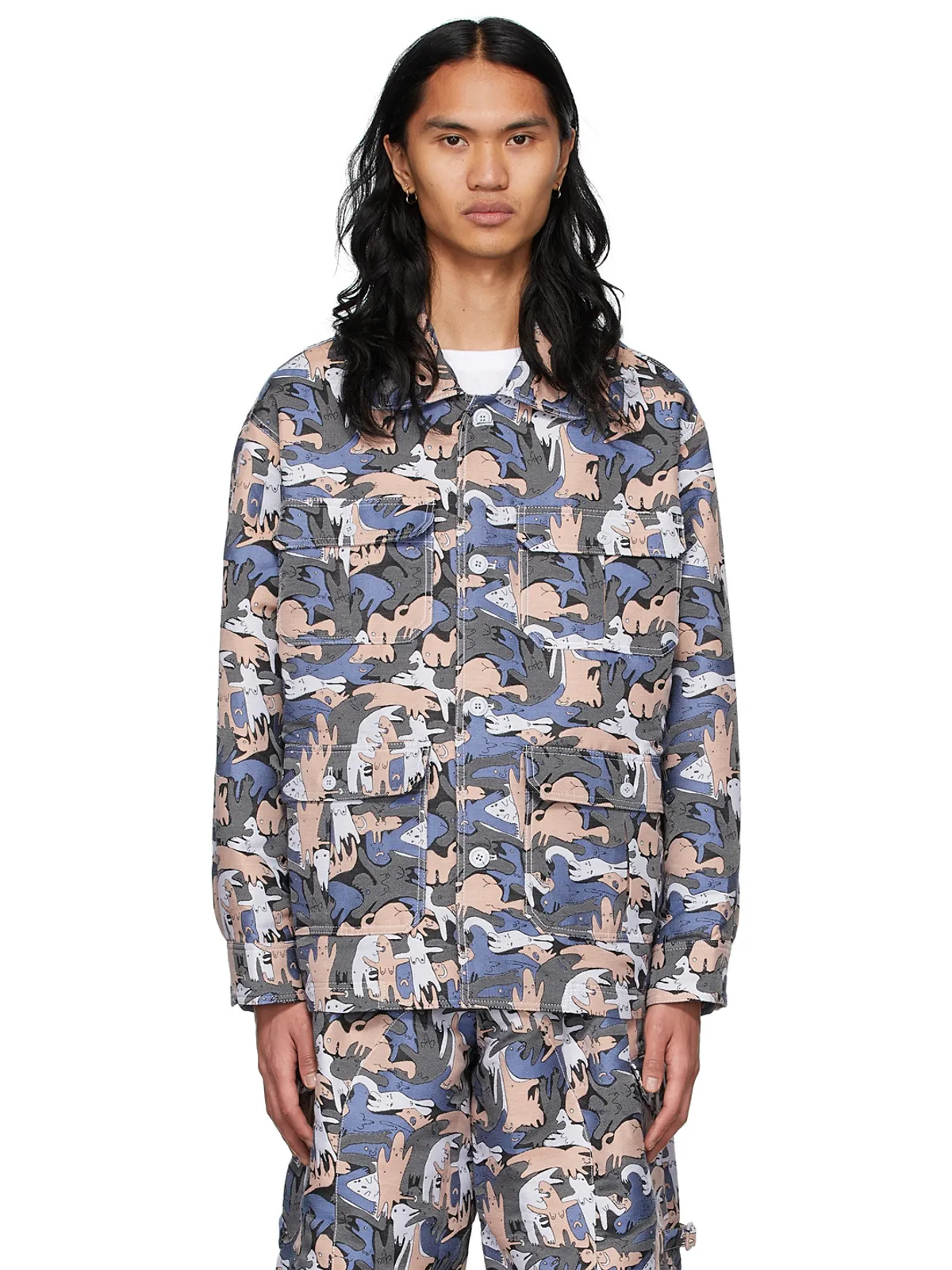 Charles Jeffrey LOVERBOY ワークジャケット - 画像1