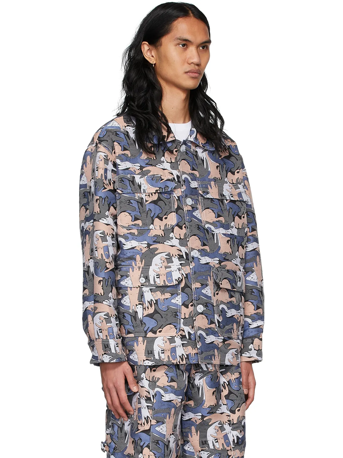 Charles Jeffrey LOVERBOY ワークジャケット - 画像2